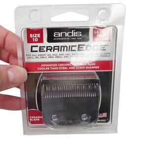 Andis Ceramic Edge Detachable Clipper Blade Size 10  #64315 New In Package
